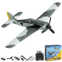 Load image into Gallery viewer, volantexrc RC Plane FW190 Fighter 4CH Remote Control Airplane RTF with Aileron, Gyro, Aerobatics