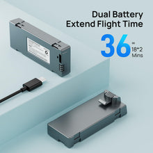 Load image into Gallery viewer, Drones with Camera for Adults 4k UHD, S20 Lite Brushless Motor FPV Foldable RC Drones for Adults Kids Beginners with 36 Mins Long Flight