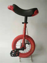 Load image into Gallery viewer, Wheel Unicycles Kids Trainer Unicycle, Small 12" Unicycle, for Beginners Starter Uni-Cycle, Outdoor Indoor Sports Entertainment Fun, Balance Training