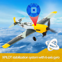 Load image into Gallery viewer, Remote Control RTF Airplane, 4 Channel 6-Axis Gyro Park Flyer RC Plane BF109, WW2 Warbird Aircraft Toy Gift for Adults & Kids