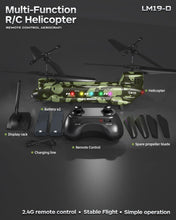 Load image into Gallery viewer, Army Chinook Remote Control Helicopter, LM19-D Military Transport RC Helicopter