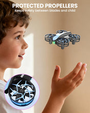Load image into Gallery viewer, SIMREX Mini Drone for Kids & Beginners, RC Quadcopter with Altitude Hold, 3 Speed Modes