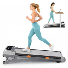 Load image into Gallery viewer, Rayspace Walking Pad Treadmill with 15% 12-Level Auto Incline - Silver