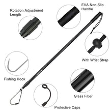 Load image into Gallery viewer, KOMCLUB 93.11" Telescopic Fishing Gaff, Lightweight Long Fish Gaff