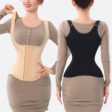 Load image into Gallery viewer, MISTHIN Waist Trainer for Women Corset Shapewear Tummy Control Vest (Black, Large)