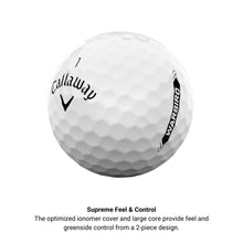Load image into Gallery viewer, Callaway Golf Warbird Golf Balls (2023 Version, White, 24 Ball Pack), 1 Set