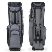 Load image into Gallery viewer, Bag Boy Chiller Pro Hybrid Golf Stand Bag, 15 Way Top with Full Length Individual Dividers, Rubberized Putter Well, Removable Cooler, 8 Zippered Pockets, Black/Royal/Charcoal