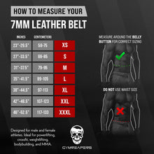 Load image into Gallery viewer, Gymreapers Leather Weightlifting Belt