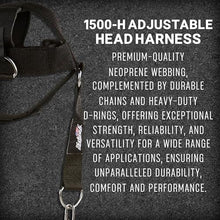 Load image into Gallery viewer, Schiek Sports 1500-H Adjustable Head Harness - Weight Lifting Gym Harness with Adjustable Straps - Neck Training
