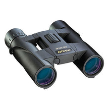 Load image into Gallery viewer, Nikon ACULON A30 10x25 Black Binocular | Dual hinge design, Fully multi-coated lightweight Binocular, Smooth Central Focus Knob | Official Nikon USA Model