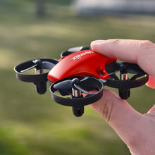 Load image into Gallery viewer, Veeniix V995 Red Mini Drone for Kids and Beginners,Indoor RC Quadcopter Plane with 3D Flips