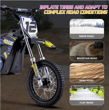 Load image into Gallery viewer, Electric Dirt Bike, 36V 1000W, HP112E (Blue)