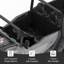 Load image into Gallery viewer, 24V 4WD Electric Ride On Dump Truck with Remote Control | 2-Seater Kids Ride On Car | Music Player & LED Lights