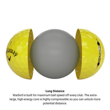 Load image into Gallery viewer, Callaway Golf ERC Soft Golf Balls (Yellow Triple Track)