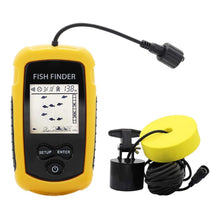 Load image into Gallery viewer, Portable Wireless Sonar Fish Finder Depth Detection Night Vision