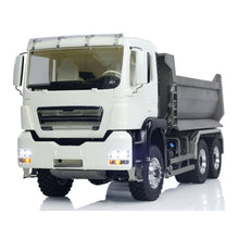 Load image into Gallery viewer, 1/14 6 * 6 Front Cylinder Hydraulic Dumper Truck Tipper RC Model 540 Motor Lock Servo Light Sound System Lesu Construction Vehicle