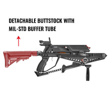 Load image into Gallery viewer, EK Archery Repeating Adder Crossbow 130 lb Cross Bow with 5 Shot auto-loading Magazine Includes 15 Carbon Arrows Bolts.