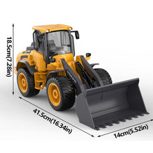 Load image into Gallery viewer, Remote Control Construction Bulldozer Toy, 1/16 RC Bulldozer Toys for Kids Age 3 4 5 6 7 8, RC Construction Truck Vehicle Toys