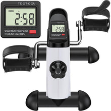 Load image into Gallery viewer, TABEKE Under Desk Bike Pedal Exerciser - (White)