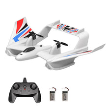 Load image into Gallery viewer, RC Plane Remote Control Airplane, 3 in 1 Water Land Air RC Airplane, 2.4GHz 2CH RC Aircraft, RC Glider, White