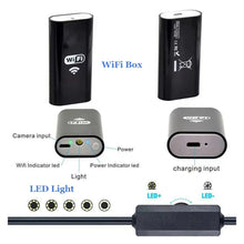 Load image into Gallery viewer, IP68 8LED Waterproof Underwater Fishing Camera System Depth Detection