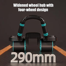 Load image into Gallery viewer, 2025 New Ab Wheel Roller with Elbow Support - Automatic Rebound Abdominal Wheel Roller (Blue)