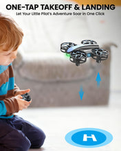 Load image into Gallery viewer, SIMREX Mini Drone for Kids & Beginners, RC Quadcopter with Altitude Hold, 3 Speed Modes