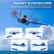 Load image into Gallery viewer, RC Plane, F22 RC Airplane Fighter Ready to Fly, 2.4Ghz 2 Channel Remote Control Plane, RC Airplanes Toy