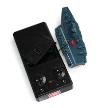 Load image into Gallery viewer, Military Remote Control Aircraft Carrier Model RC Boat Ship Speedboat Yacht Electric Water Toy - Blue (2.4G, No Antenna)