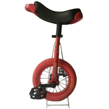 Load image into Gallery viewer, Wheel Unicycles Kids Trainer Unicycle, Small 12" Unicycle, for Beginners Starter Uni-Cycle, Outdoor Indoor Sports Entertainment Fun, Balance Training
