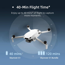 Load image into Gallery viewer, Skyrover S1 Mini Drone with Camera 4K/60fps Video, 48MP Photo with 8K Image Quality