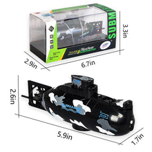 Load image into Gallery viewer, Mini RC Submarine Remote Control Boat Underwater Diving Fish Tank toyschildren's Gifts