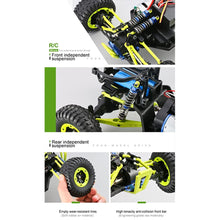 Load image into Gallery viewer, RC Cars Remote Control Car, 1:12 4WD High Speed 50+KM/H All Terrain Remote Control Monster Truck with Led Light, 2.4GHZ