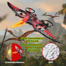 Load image into Gallery viewer, Remote Control Airplane for Adults RC Plane Dinosaur 2.4G 6-Axis Gyro EPP Foam RC Aircraft One Key Take Off 360 Rotation Easy