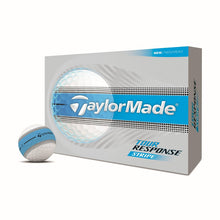 Load image into Gallery viewer, TaylorMade Tour Response Golf Balls, Blue Stripe, 1 Dozen