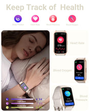 Load image into Gallery viewer, Amzhero Health Fitness Tracker with 24/7 Heart Rate, Blood Oxygen -Starlight