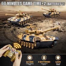 Load image into Gallery viewer, Supdex 1/24 RC Tank, Remote Control Russian T-90 Army Model Tank with Sound Effects, Lights and Smoke