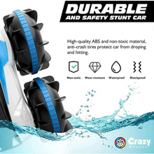 Load image into Gallery viewer, Crazy Wheels Amphibious RC Car – 4WD Remote Control Stunt Car | 360° Flips, Waterproof