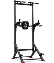 Load image into Gallery viewer, SPORTSROYALS PT2 Power Tower Pull Up Bar Station, 450LBS Stable Pull Up Dip Station for Home
