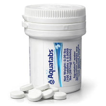 Load image into Gallery viewer, Aquatabs Water Purification Tablets, 397mg 100 Pack, Camping & Emergency