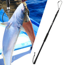 Load image into Gallery viewer, KOMCLUB 157.48" Telescopic Fishing Gaff, Long Sharp Hand Fish Gaff