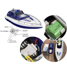 Load image into Gallery viewer, RTR Remote Control Coast Guard Boat 1/28 Scale Electric RC Sail Boat 4CH RC Watercraft 15km/h on Lake Pool for Boy Kids 8y+