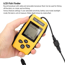 Load image into Gallery viewer, Eujgoov Handheld LCD Fish Finder, Portable Sonar Fish Finder with 45
