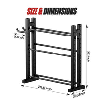 Load image into Gallery viewer, 3-Tier Dumbbell Rack Stand Only, Weight Rack for Home Gym Dumbbells