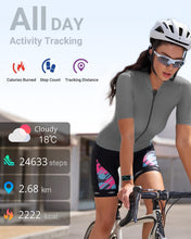 Load image into Gallery viewer, Amzhero Health Fitness Tracker with 24/7 Heart Rate, Blood Oxygen -Grey