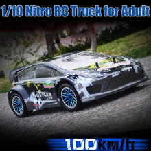 Load image into Gallery viewer, 1/10 Nitro RC Truck for Adult Two Speed 2.4G Full Proportional Nitro Gas Power Car 18CXP Nitro Engine Hobby Grade Racing