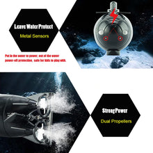 Load image into Gallery viewer, 6 Channels Mini RC Submarine Toy (Blue)