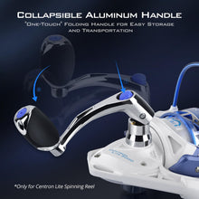 Load image into Gallery viewer, KastKing Centron Lite Spinning Fishing Reels, 1000 Size, White