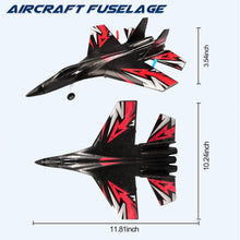 Load image into Gallery viewer, RC Airplane Ready to Fly Remote Control Airplane W/ 2 Batteries & 6-axis Gyro Stabilizer