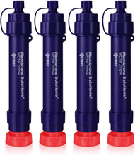 Load image into Gallery viewer, Membrane Solutions S2 Detachable Water Filter Straw, 4-Pack